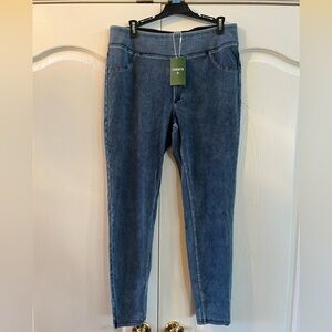 Halara Flex High Waisted Pocket Denim Leggings Size XL